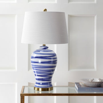 Joelie 29" Ceramic LED Table Lamp - JONATHAN Y